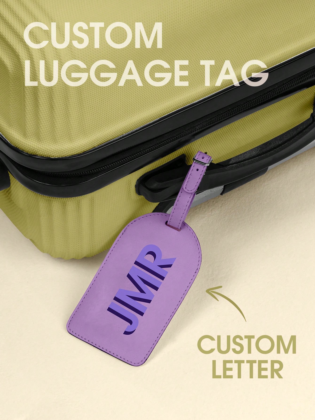 Personalized Initial Luggage T - Men Accessories For Travel 评论和价格