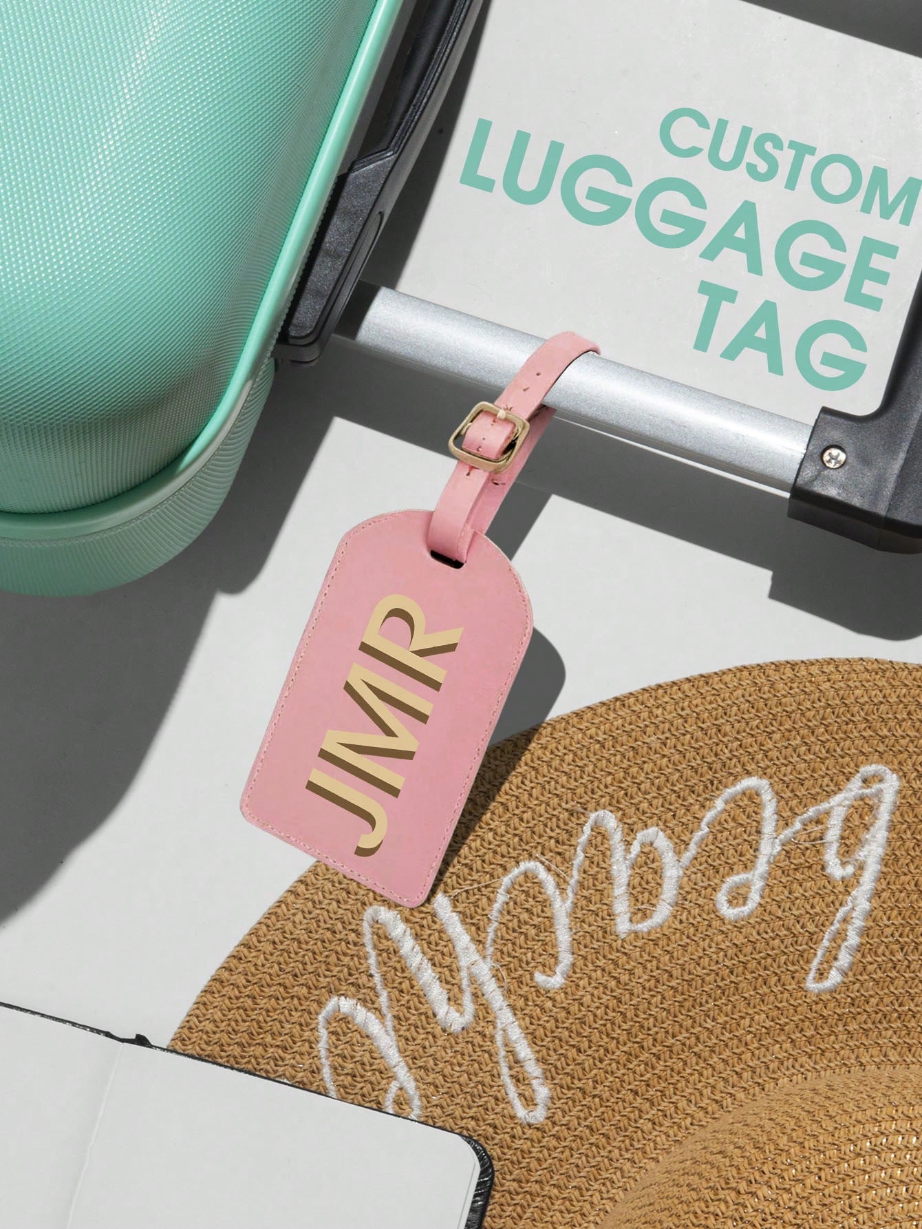 Personalized Initial Luggage T - Men Accessories For Travel 评论和价格