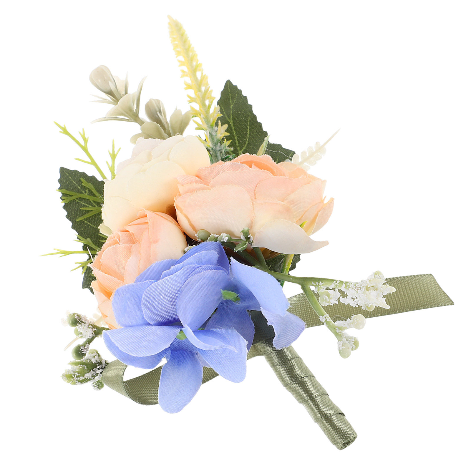 Wedding Boutonniere Artificial - Men Accessories Elegant 评论和价格