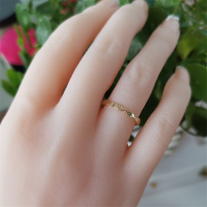 Korean INS Small Fish Ring Wom - Men Accessories For Birthday Gift 评论和价格