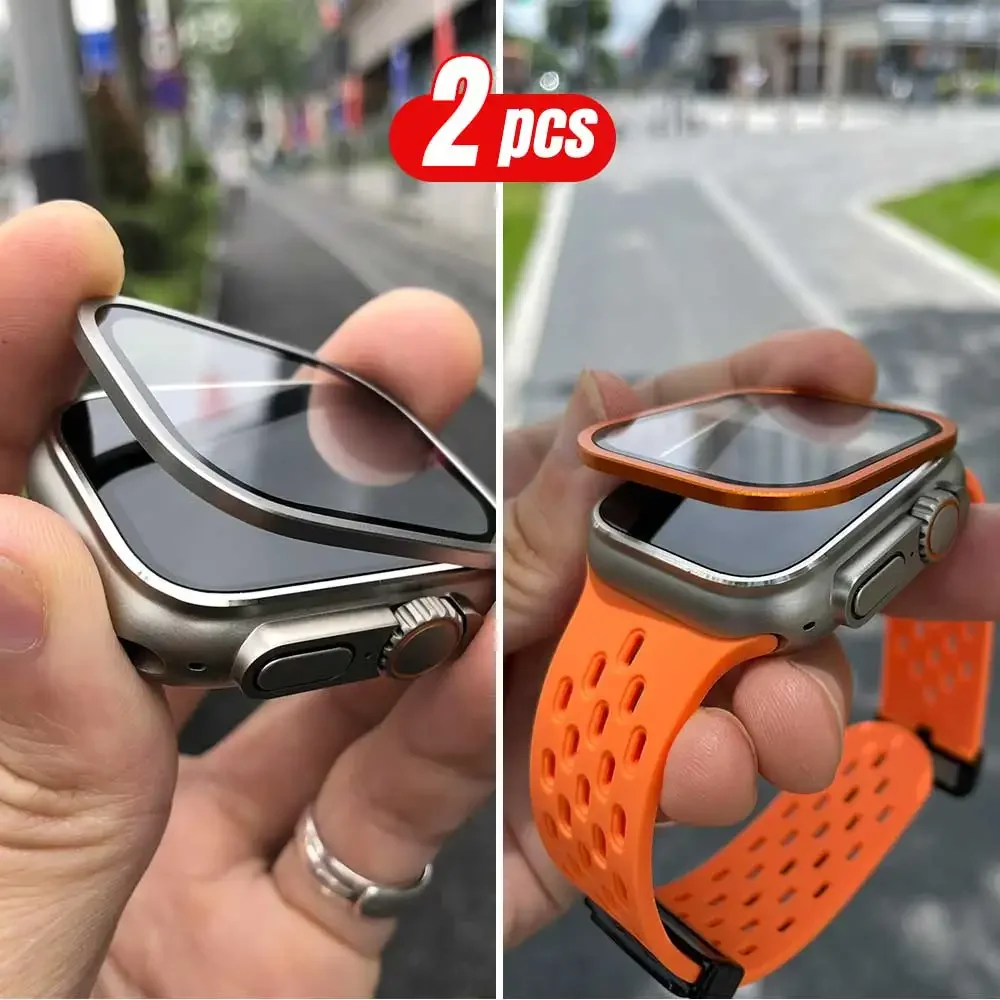 2PCS Titanium Metal Frame for  - Men'S Accessories Watches 评论和价格