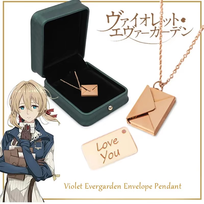 Anime Violet Evergarden Envelo - Men Accessories For Birthday Gift 评论和价格
