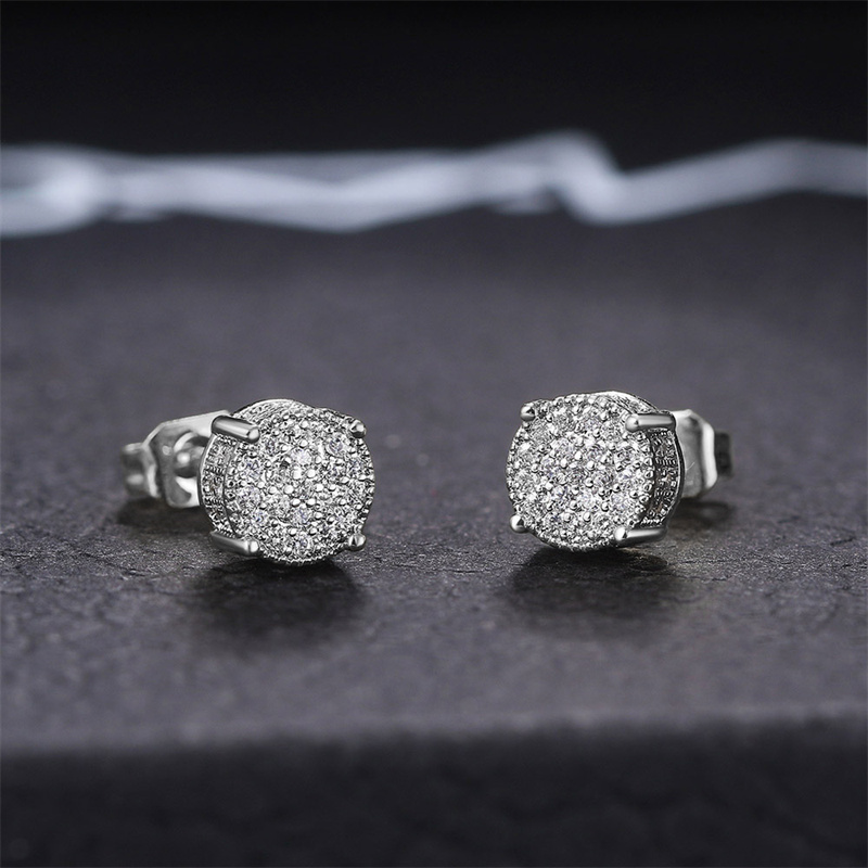 Huitan 2022 New Fashion Stud E - Men'S Accessories Drop Shipping 评论和价格