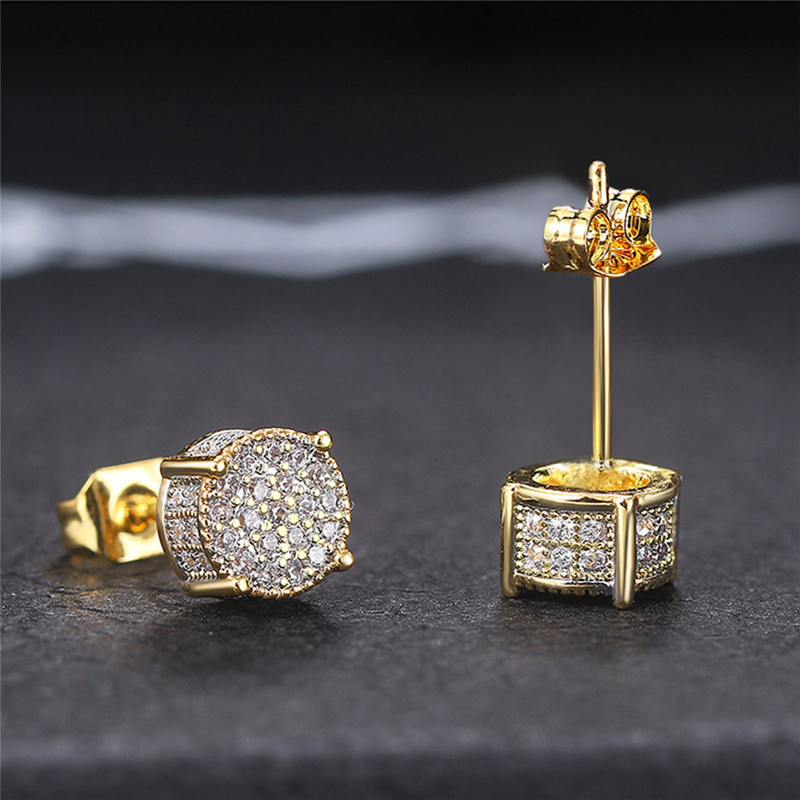 Huitan 2022 New Fashion Stud E - Men'S Accessories Drop Shipping 评论和价格