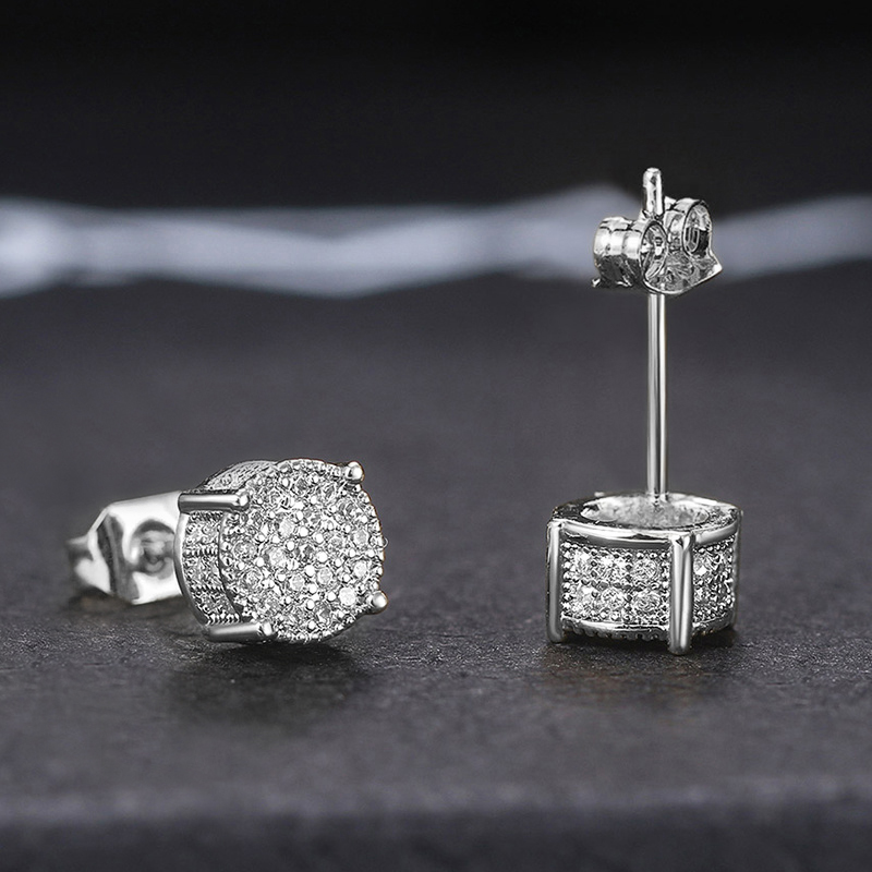 Huitan 2022 New Fashion Stud E - Men'S Accessories Drop Shipping 评论和价格