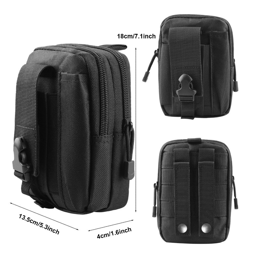 Tactical Waist Pouch Molle Wai - Men Accessories Box 评论和价格