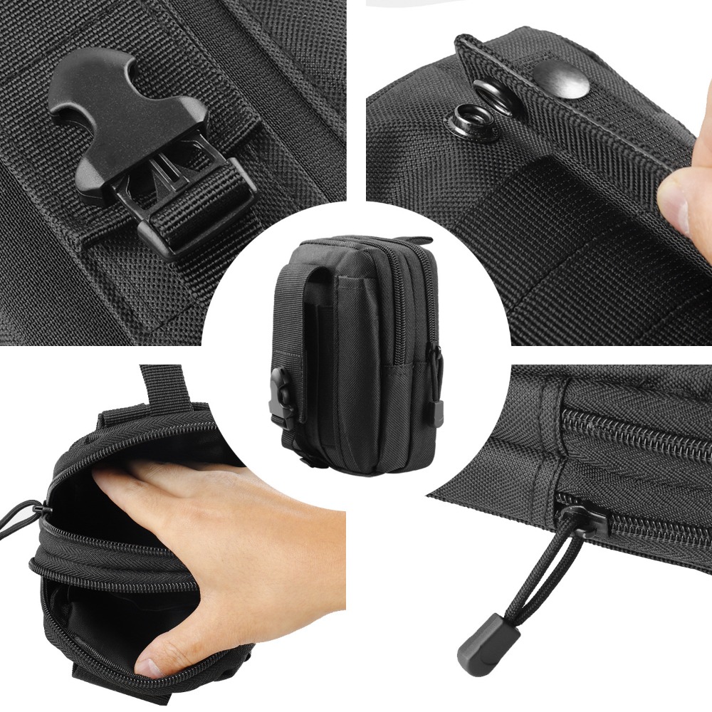 Tactical Waist Pouch Molle Wai - Men Accessories Box 评论和价格