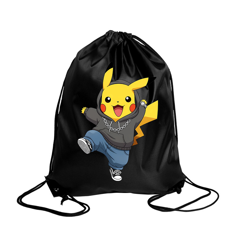 Pokemons Drawstring Bags Carto - Men Accessories For Travel 评论和价格
