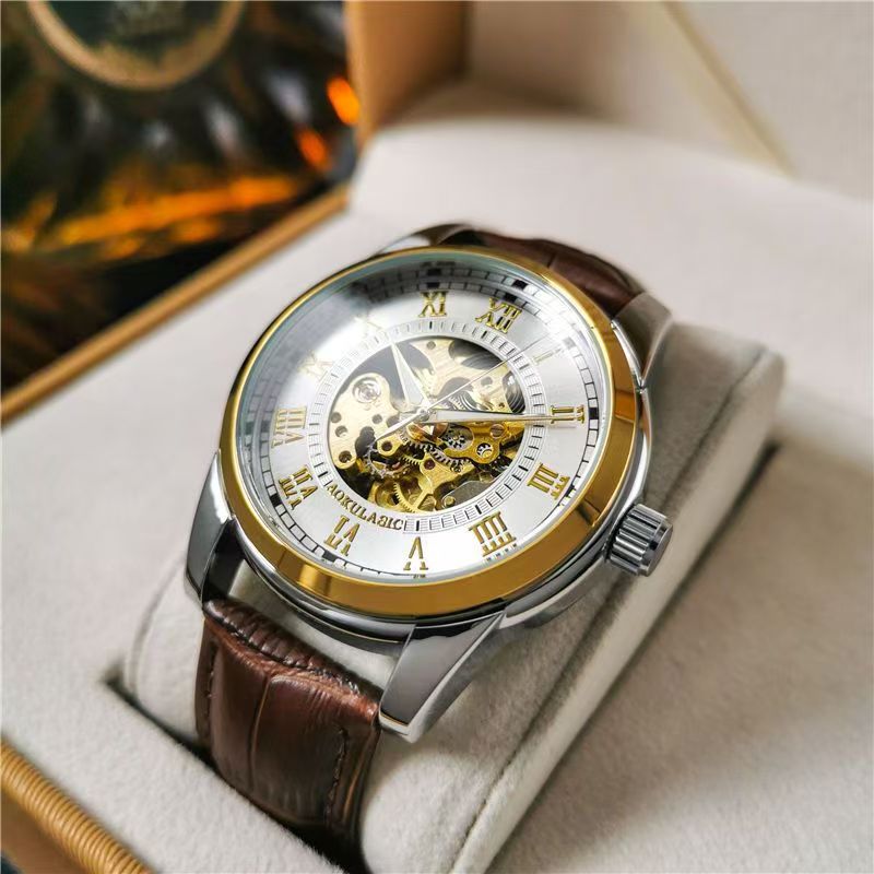 Elegant Men's Automatic Mechan - Men Accessories Elegant 评论和价格