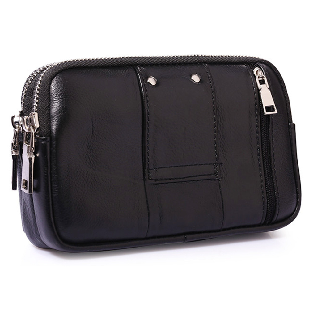 Men Genuine Leather Waist Fann - Men Accessories Box 评论和价格