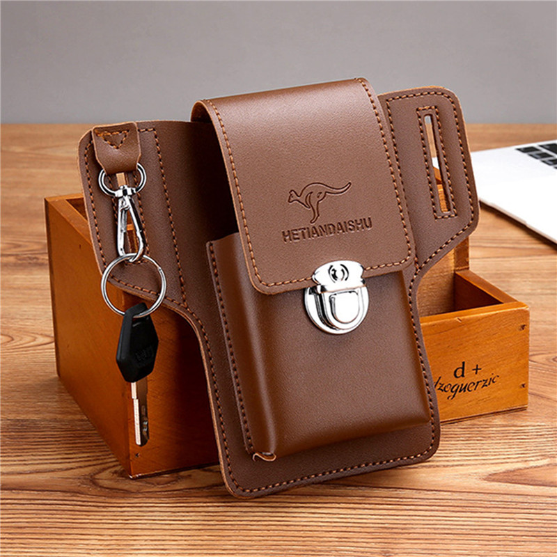 Phone Belt Bag For Men Bags Ce - Men Accessories Box 评论和价格