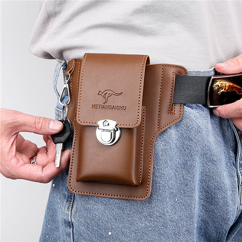 Phone Belt Bag For Men Bags Ce - Men Accessories Box 评论和价格