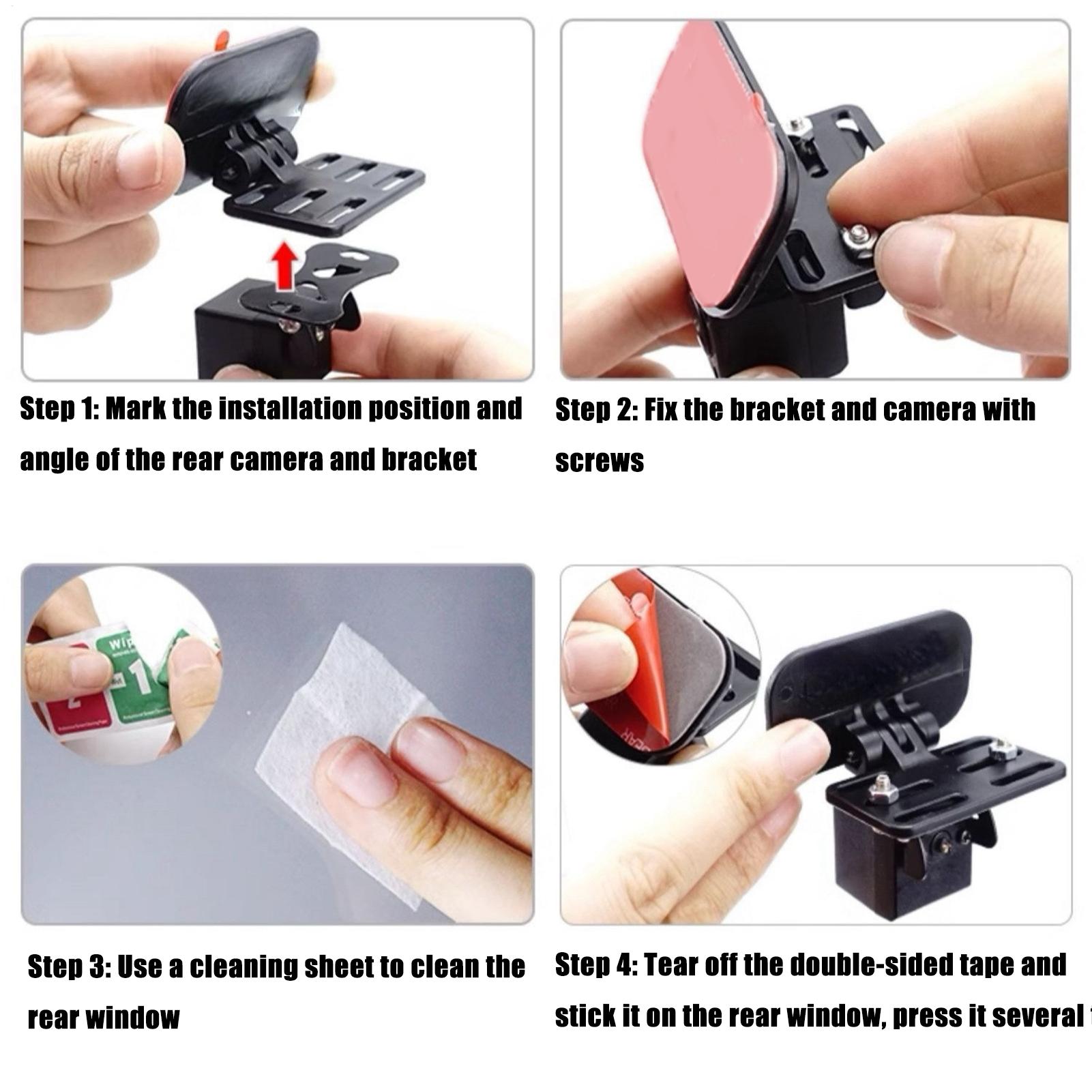 Rear Dash Cam Window Mount Sta - Men Accessories For Travel 评论和价格