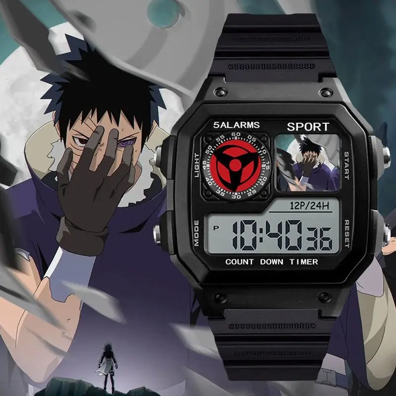 Naruto Watch Sasuke Obito Uchi - Men'S Accessories Watches 评论和价格
