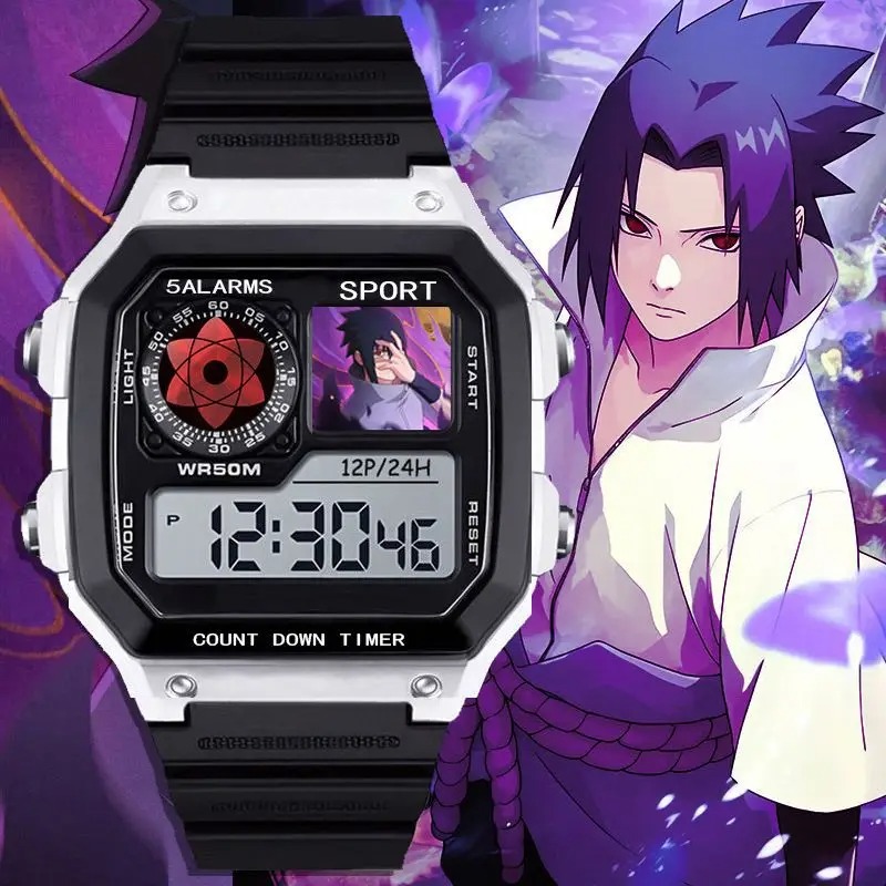 Naruto Watch Sasuke Obito Uchi - Men'S Accessories Watches 评论和价格